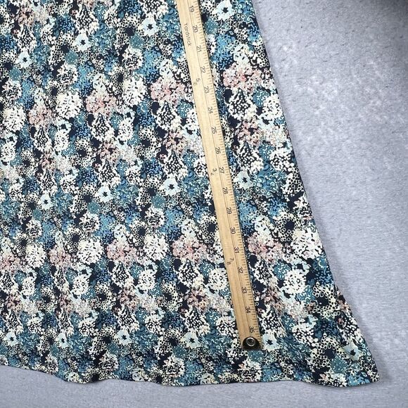 Patagonia Magnolia Spring Dress Large in Furnai Floral Neo Navy Sleeveless Knit - Picture 7 of 12